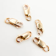 8mm Rose Gold Filled Lobster Clasp